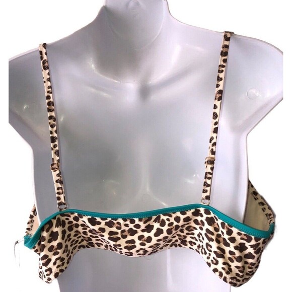 NWT Johnny Was Mia Front Tie Bikini Top Women's Size XXL - Picture 9 of 9
